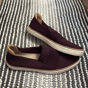 Ugg Sammy Slip-on Knit Sneakers- Purple